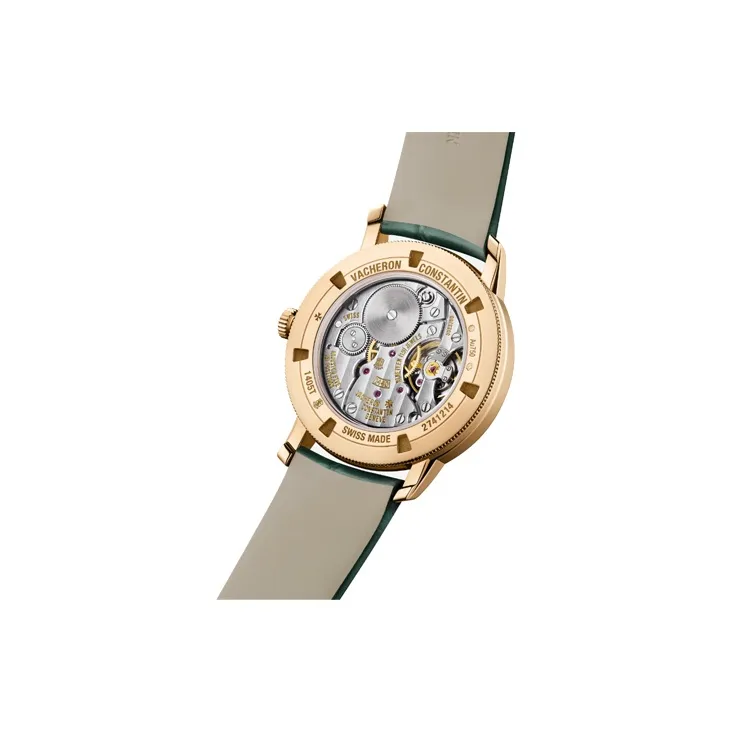 VACHERON CONSTANTIN Heritage Collection TRADITIONNELLE Manual Mechanical Movement Women's Watch Watch 33mm Green Dial-3
