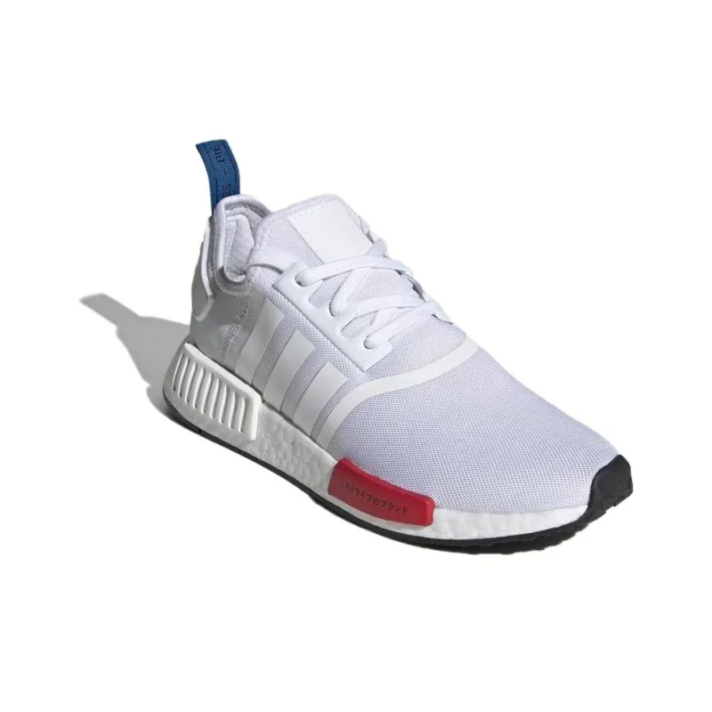 Adidas Originals NMD_R1 Primeknit 'White Red Blue'-2