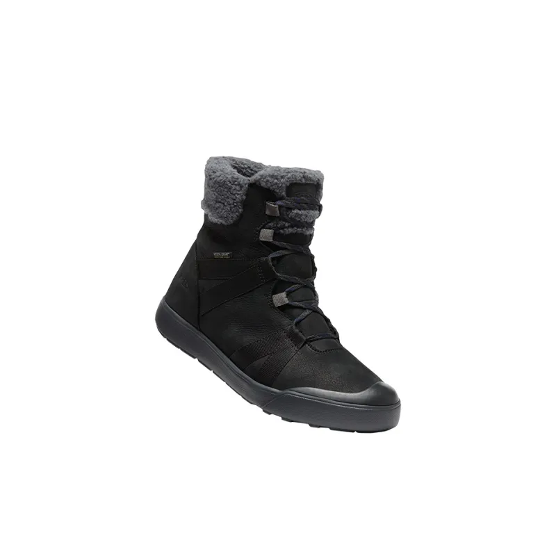 KEEN ELLE WINTER BOOT WP Anti-Slip Wear-Resistant Waterproof And Breathable High-Top Outdoor Shoes Women's Black-2