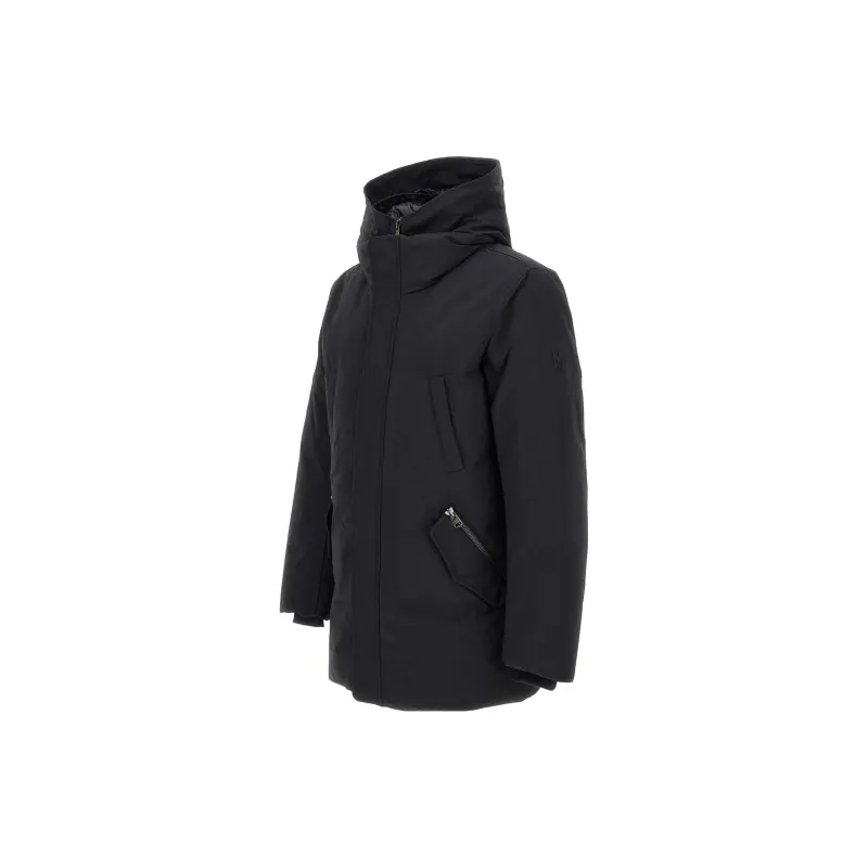 MACKAGE Long Sleeved Zipped Hooded Down Jacket-2