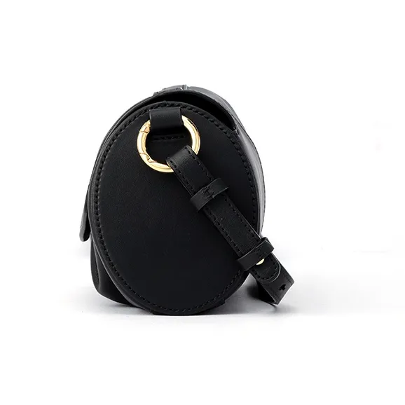 FION Cow Leather Pillow Bag Shoulder Bag Crossbody Bag Women's Multicolor-3