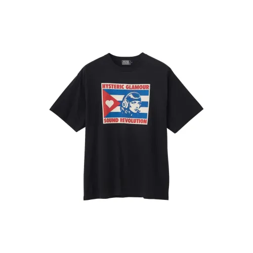 HYSTERIC GLAMOUR T-Shirts Men Black