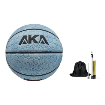 AKA PU Basketball Blue Size 7 Ball Training Unisex