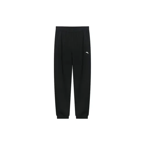 ANTA Variety Training Collection Knitted Sweatpants Men Black