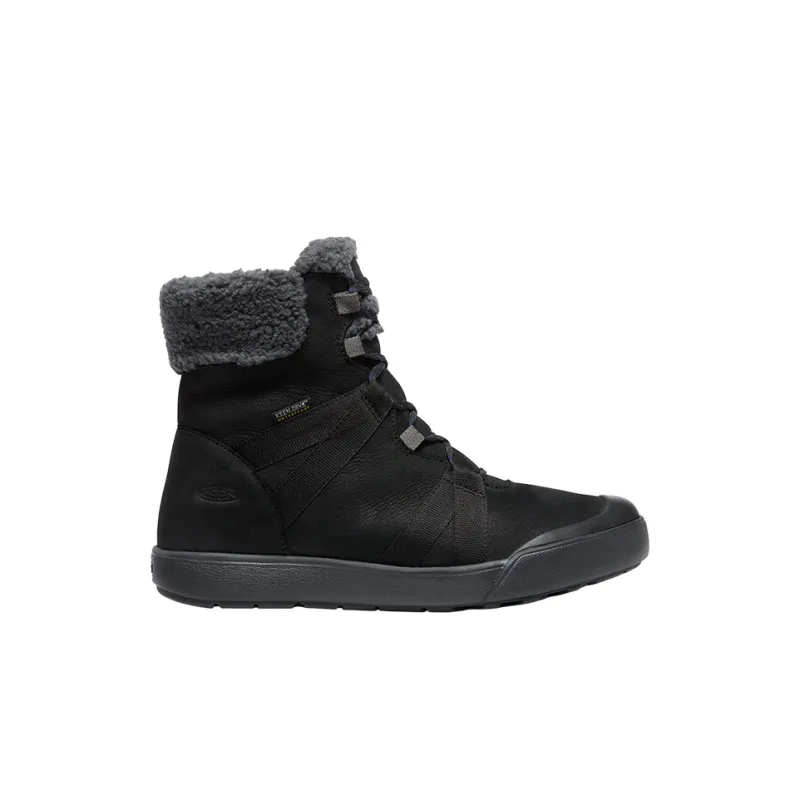 KEEN ELLE WINTER BOOT WP Anti-Slip Wear-Resistant Waterproof And Breathable High-Top Outdoor Shoes Women's Black-1