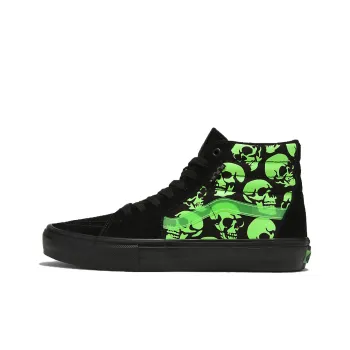 Sk8 Skate Vans Hi 'Glow Skulls'