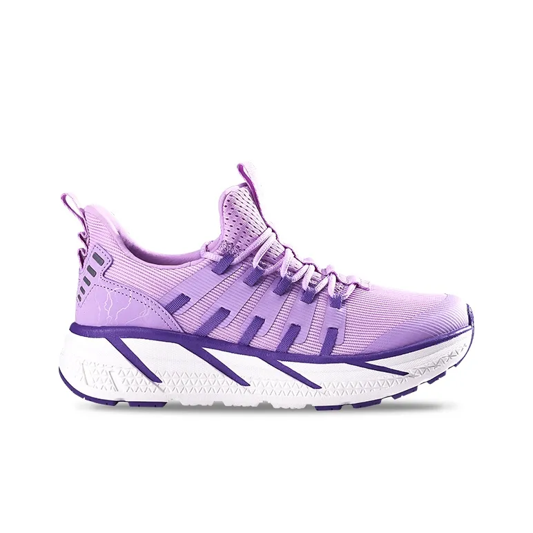 HOT POTATO Cushioned Wear-Resistant Lightweight Breathable Low-Top PO-EVA Casual Running Shoes Women's Purple-1