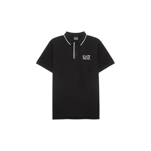 EMPORIO ARMANI Polo Shirts Men 1200 Black