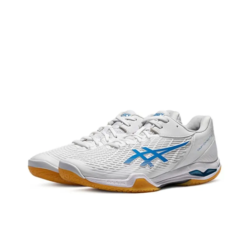 Asics Court Control FF 3 White Directoire Blue-2