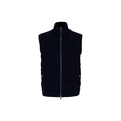 HUGO BOSS Vests Men Dark Blue