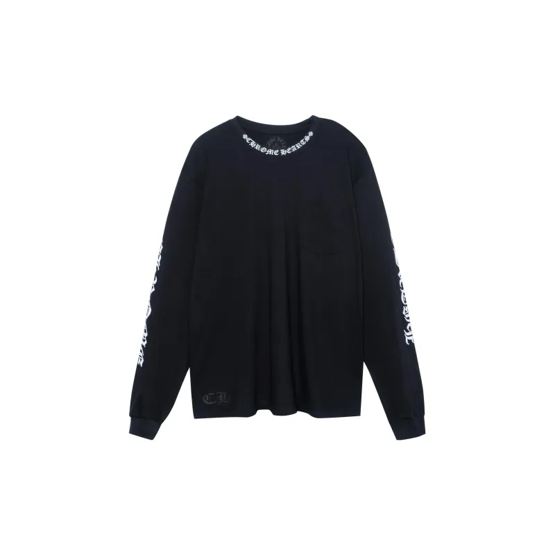 Chrome Hearts T Shirts Unisex Black-1