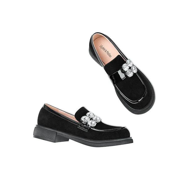 Lily Wei Loafers Women's Black-7