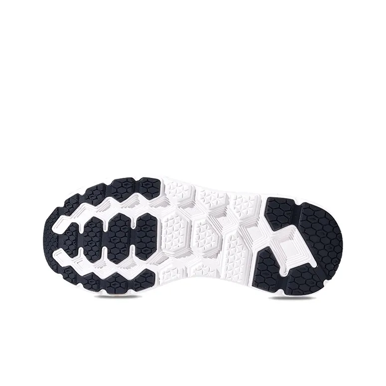 HOT POTATO R19 Cushioned Wear Resistant Breathable Slip Resistant Low Top Running Shoes Unisex Black White-5