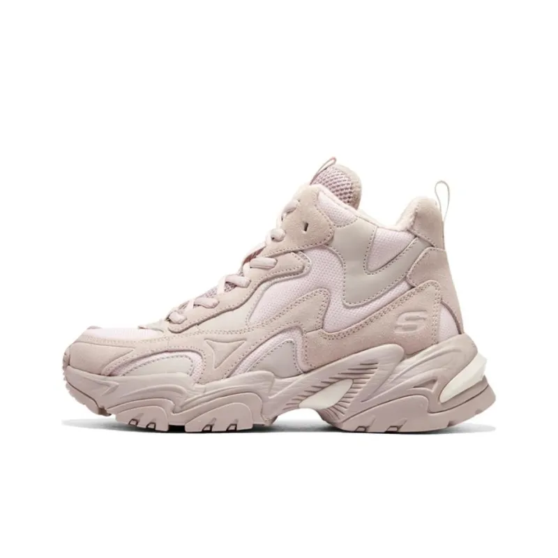 Skechers Stamina V2 Wear resistant And Lightweight High Top Running Shoes Women's Pink-0
