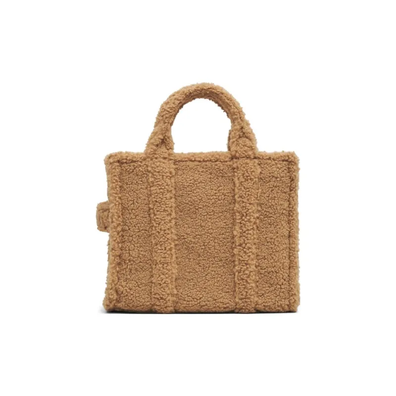 MARC JACOBS Polyester Tote Bag, Shopping Bag, Handbag Medium Size Women's Camel Brown-2