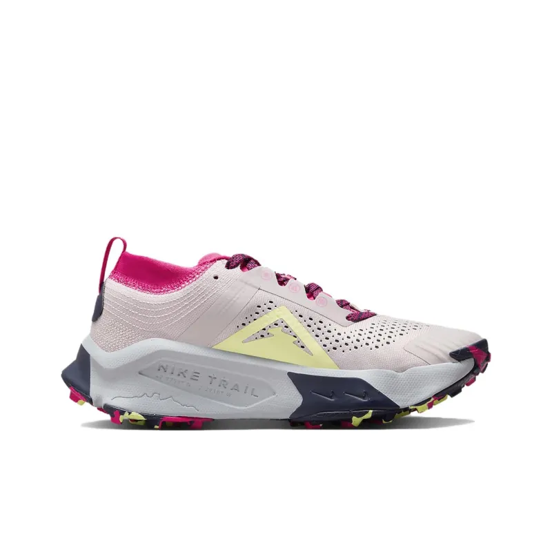 Nike ZoomX Zegama Platinum Violet Luminous Green Women's-1