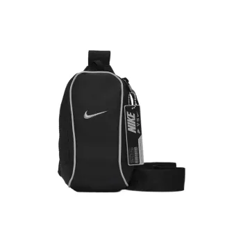 Nike Fabric One Shoulder Crossbody Bag, Sling Bag Regular Unisex Black