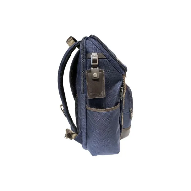 TUMI Nylon Backpack Regular Men's Navy-1