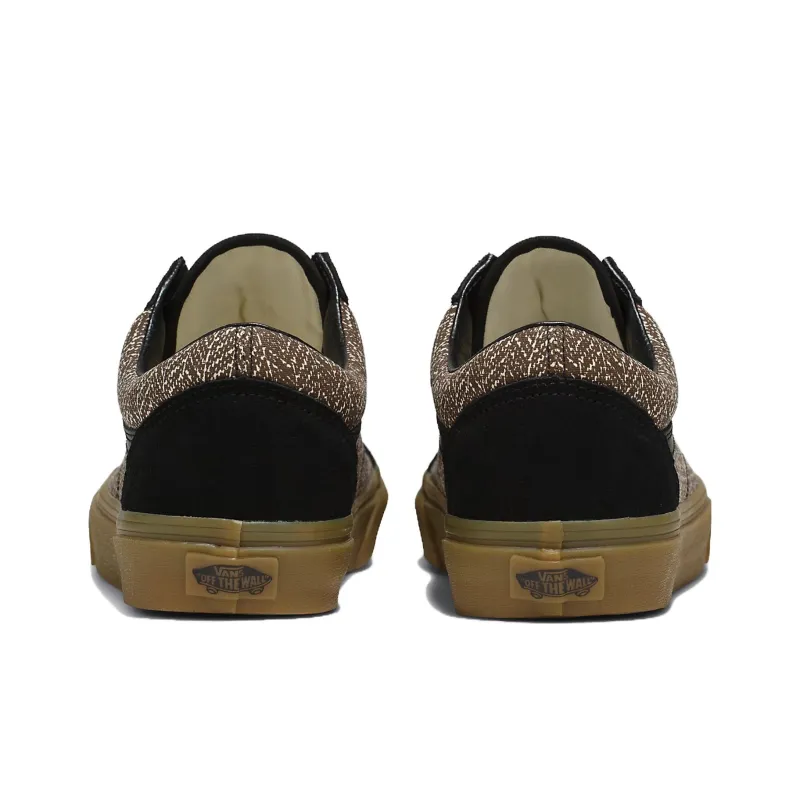 Vans Old Skool Herringbone 'Brown Black'-2