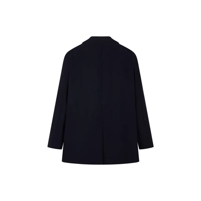 Teenie Weenie Coats Women's Navy Blue-1