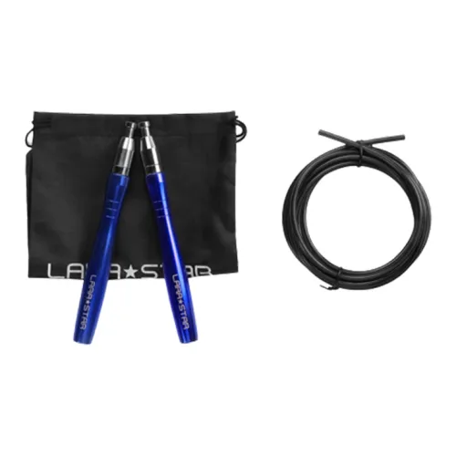 LARA STAR Fitness Training Non Countable Jump Ropes Fitness Crowd PVC Steel Wire Rope, Aluminum Alloy Controller 3m
