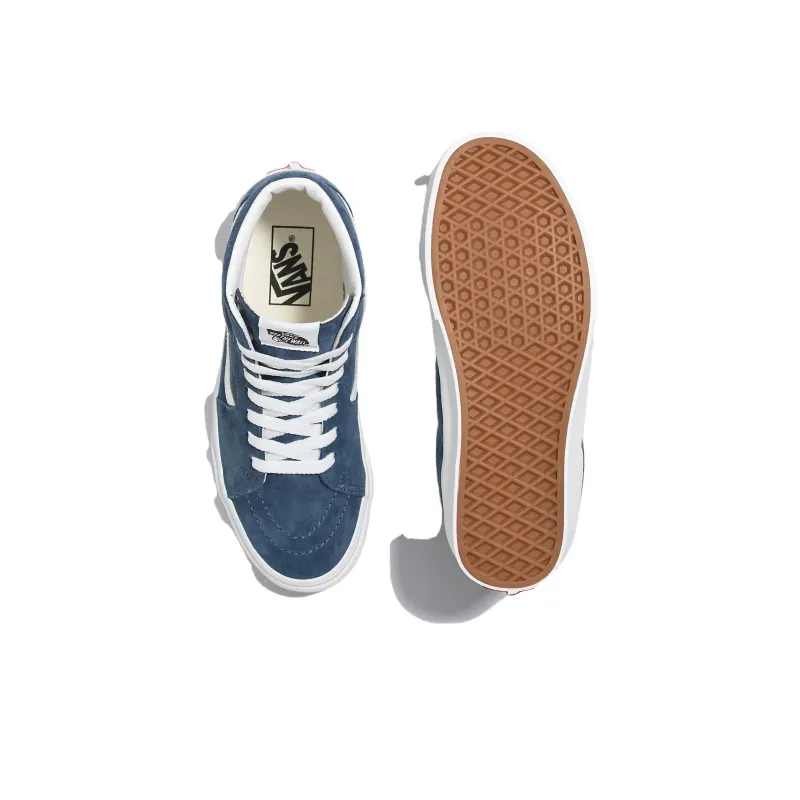Vans Sk8 Hi 'Pig Suede Vintage Indigo'-4