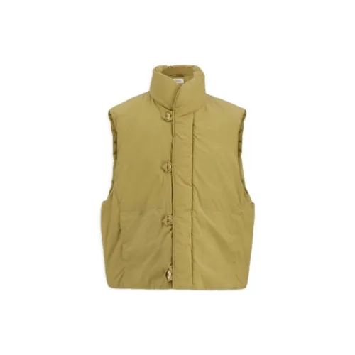 Lemaire Vest Men Yellow Green