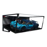 Bugatti Veyron 42083+KGBOX 42083 stackable metal frame dustproof display box