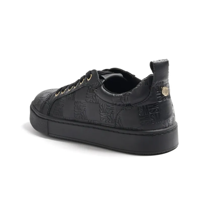 STEVE MADDEN Low-Top Skateboard Shoes Men's Black-4