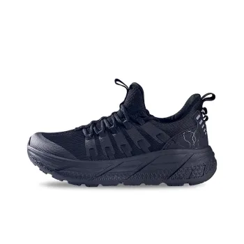 HOT POTATO R19 Slip Resistant Abrasion Resistant Shock Absorbers Low Top Running Shoes Unisex Black