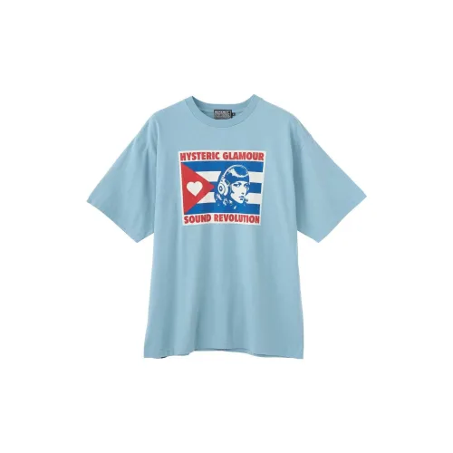 HYSTERIC GLAMOUR T-Shirts Men Blue