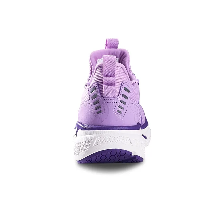 HOT POTATO Cushioned Wear-Resistant Lightweight Breathable Low-Top PO-EVA Casual Running Shoes Women's Purple-4