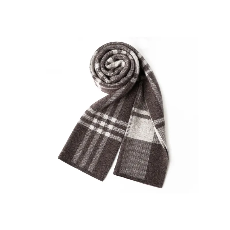 Jiu Ji Cashmere Knit Scarves Men's-6