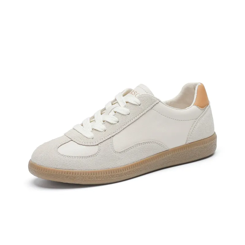 HARSON Low-Top Platform Height Increasing Skateboard Shoes Women's-4