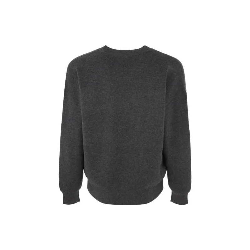 ISABEL MARANT Logo Intarsia Knitted Crewneck Jumper-1