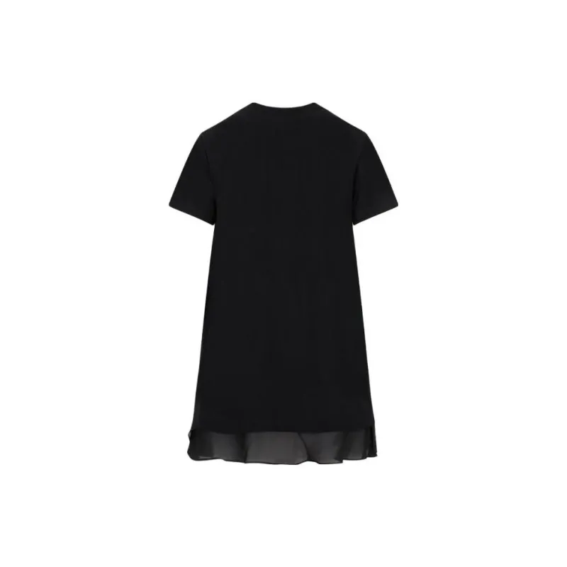 Sacai Pleat detail Mini Dress-1