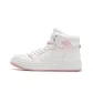 White Pink-Fleece-Lined