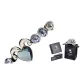 Twin (Mystic Blue White Zircon)