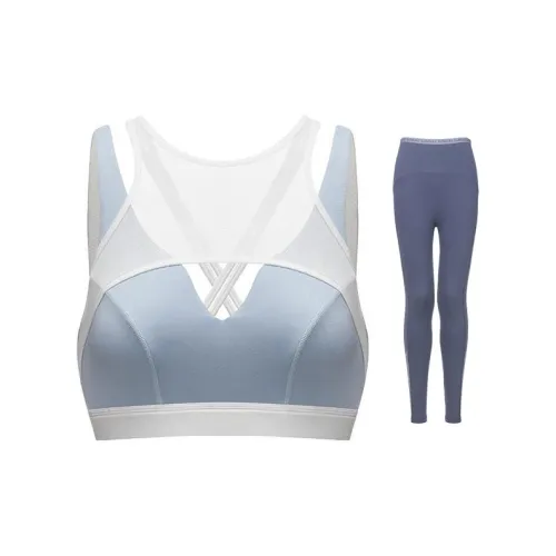 Sumday Athletics Casual Suits Women's Haze Blue+Dark Purple