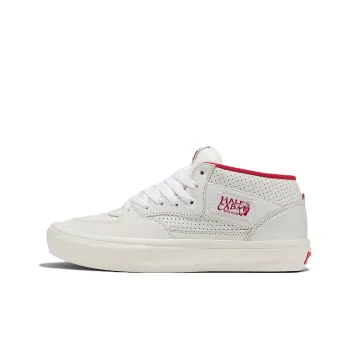 Half Cab Skate Vans 'White Red'