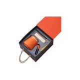 Orange+Tea Strainer+Lid with Bookmark Pen+Box