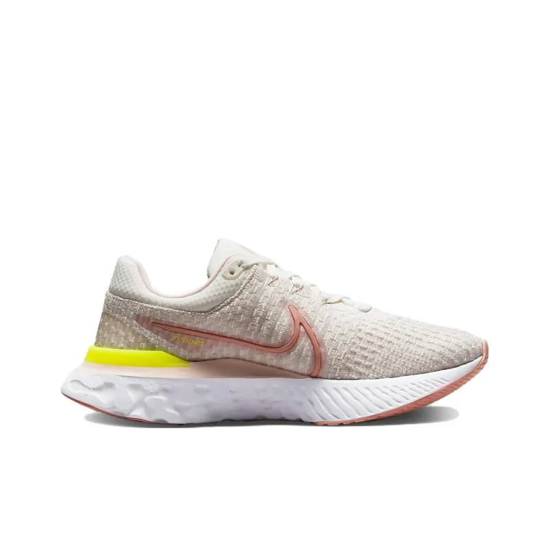 Nike React Infinity Run Flyknit 3 Light Madder Root Atmosphere Women's-1
