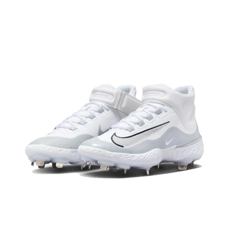 Nike Alpha Huarache Elite 4 White Wolf Grey-2