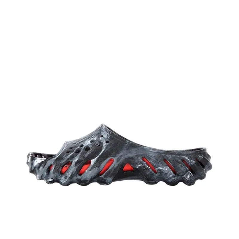 Crocs Marbled Echo Slide 'Black'-0