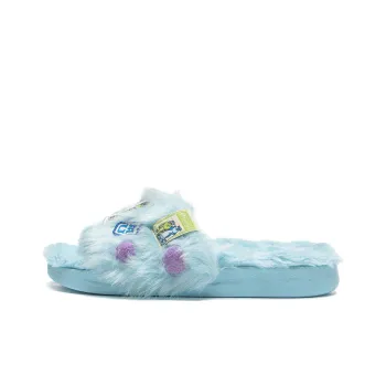 DISHINIGUAISHOUDAXUE x LiNing Slide Slippers Women's Blue
