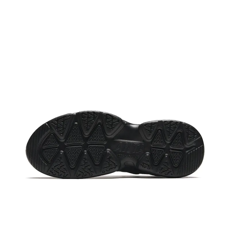 ANTA Casual Shoes Men Low Top Black-4