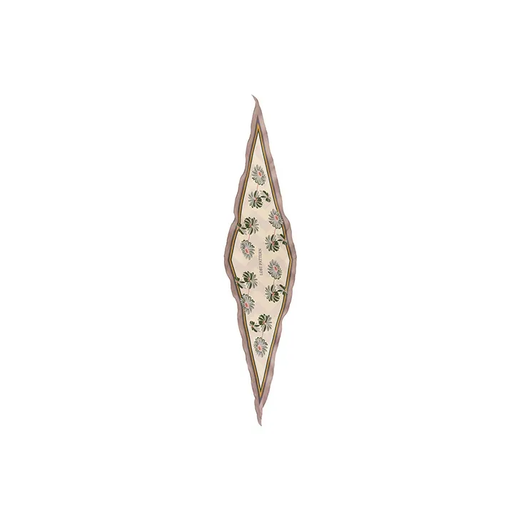LOST PATTERN Silk Scarves Women's-2