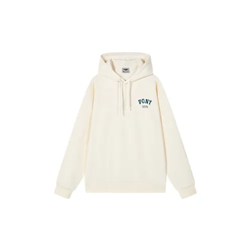 Pony Sweatshirts Unisex Off White