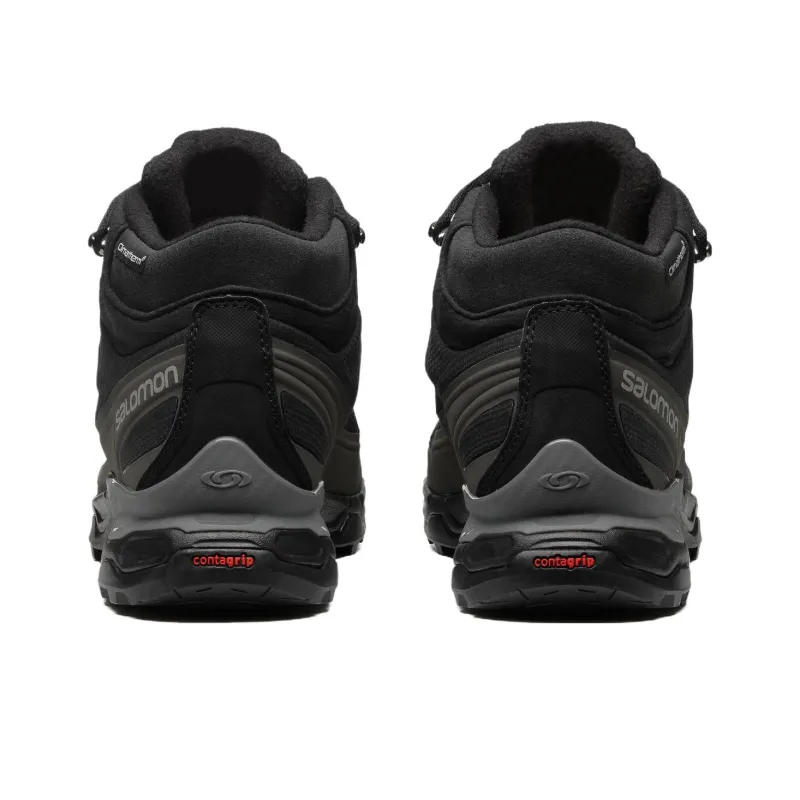 SALOMON Wear resistant And Lightweight High Top Outdoor Shoes Unisex Black-4