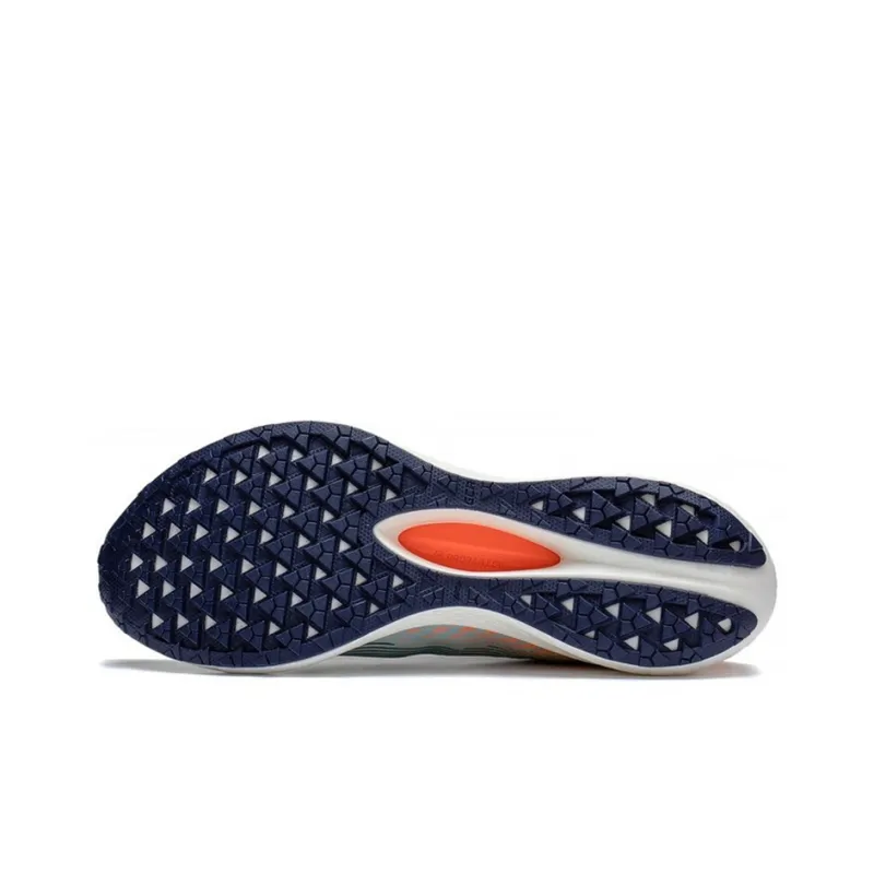 LiNing Red Hare 5 Pro Anti-Slip Wear-Resistant Low-Top Running Shoes White Blue-4